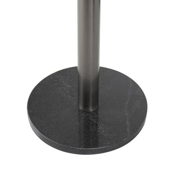 Silver Wine Glass Inspired Metal Planter Set
